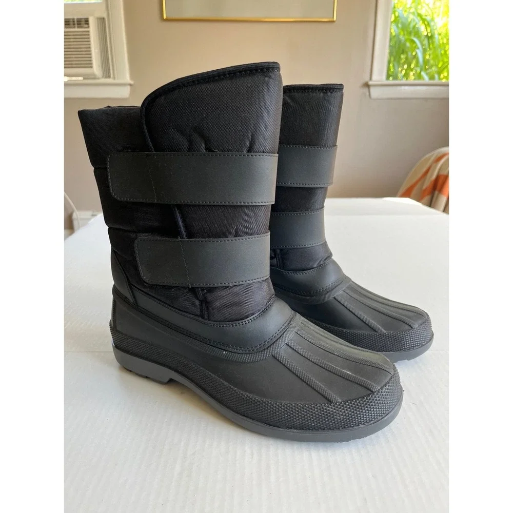 Jousen Sz 9 Mens‎ Snow Boots Waterproof Insulated Warm Fur Lined Outdoor Winter