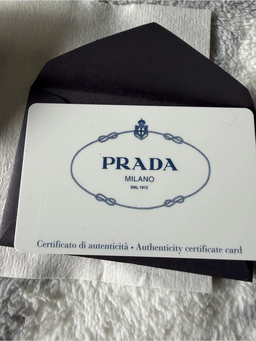 Prada key holder
