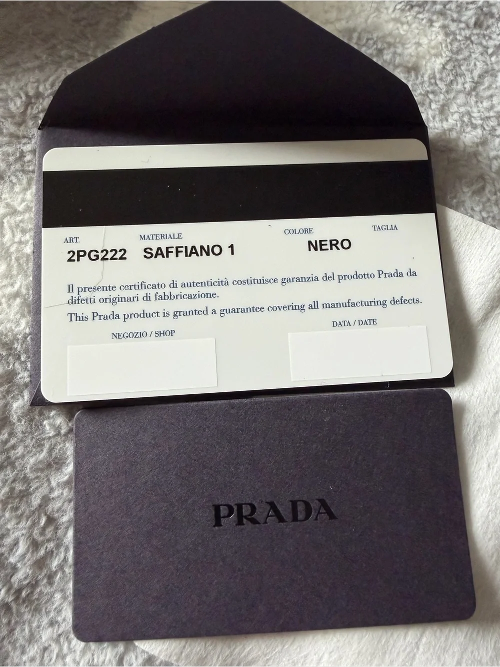 Prada key holder