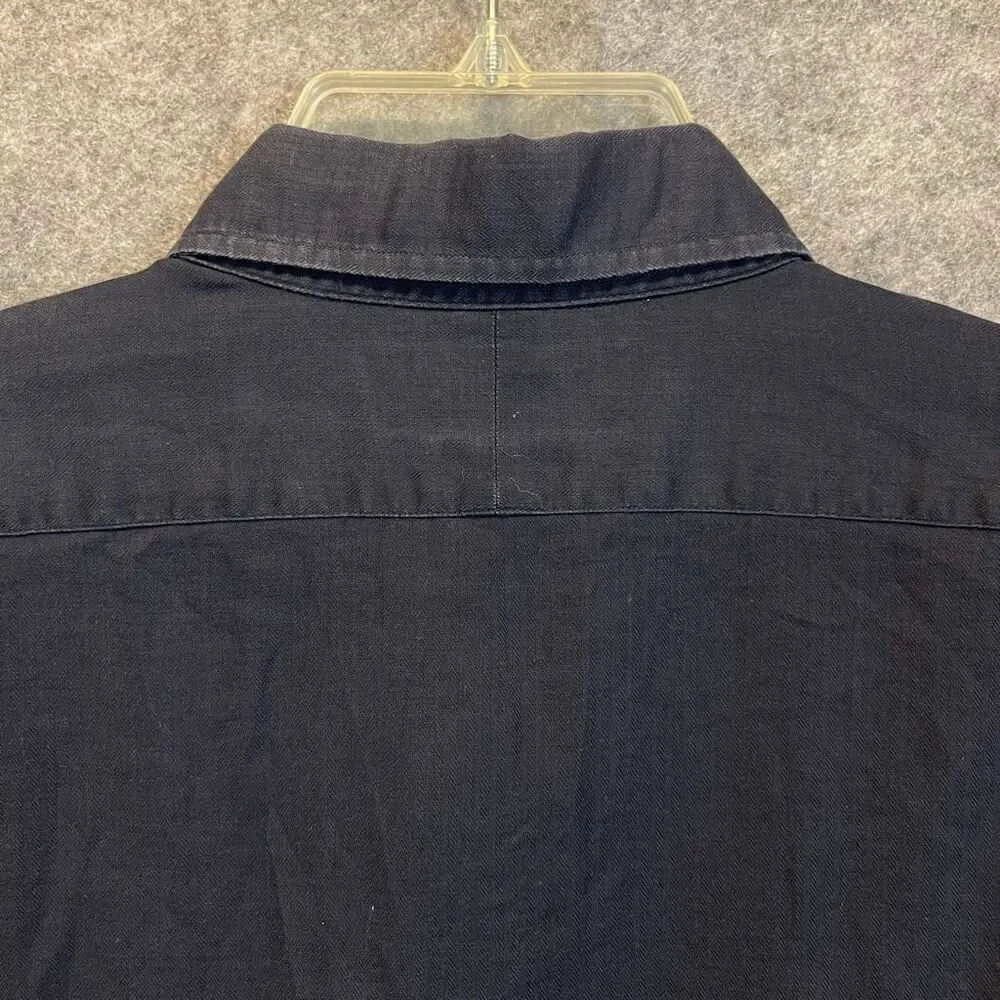 POLO RALPH LAUREN‎ Shirt Men’s Large Blue Harlow Cotton Long Sleeve Button Down