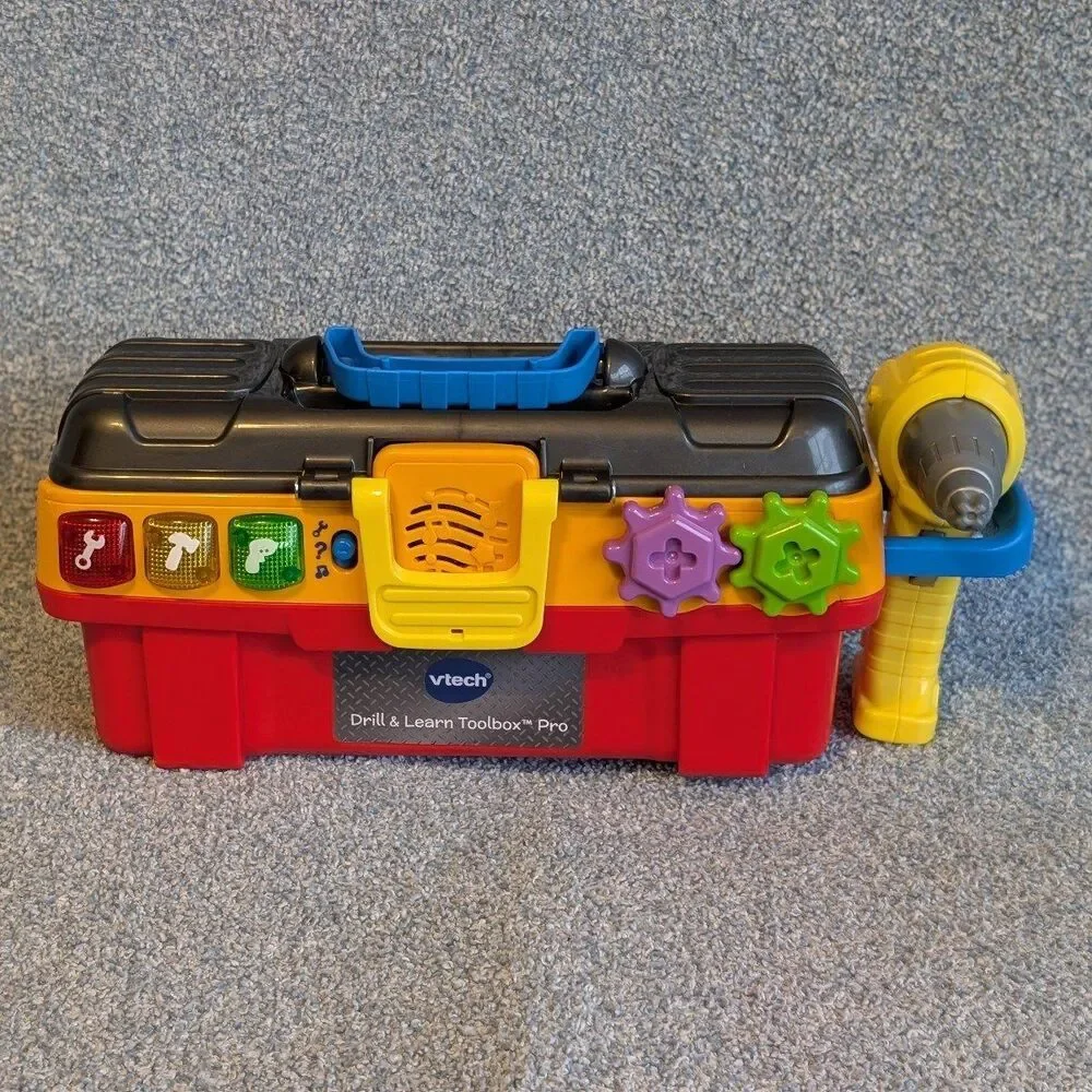 VTech Drill & Learn Tool Box Pro Pretend Play Toy Replacement Parts Drill Tools