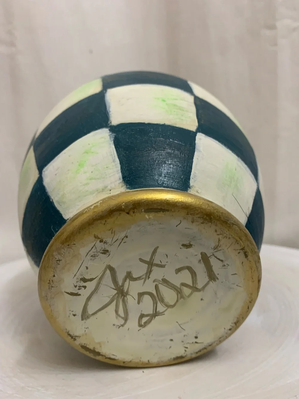 Vintage professionally hand