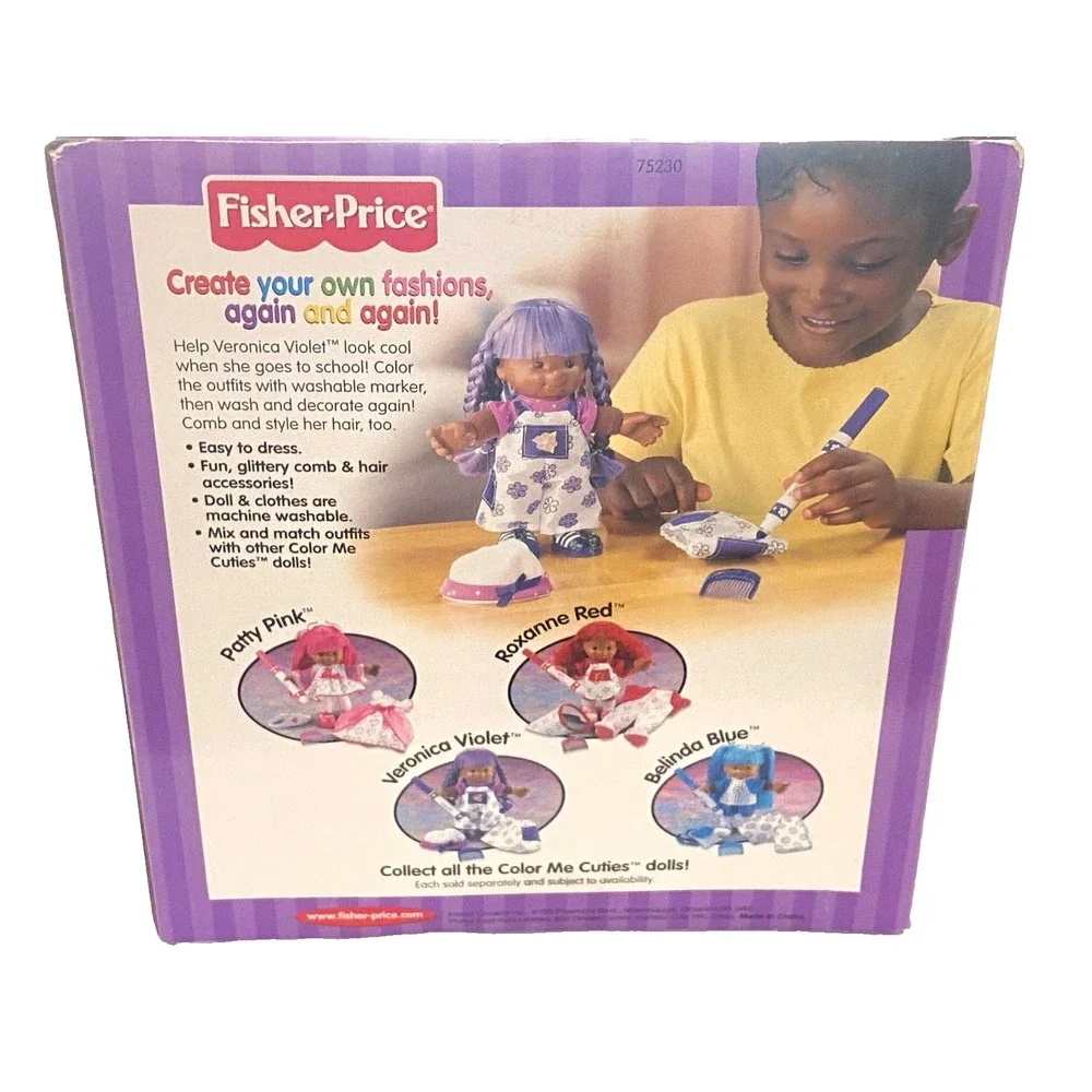 Fisher-Price vintage color