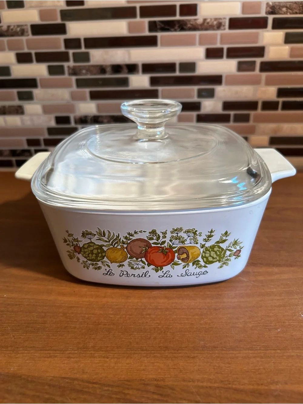 Corningware white ceramic
