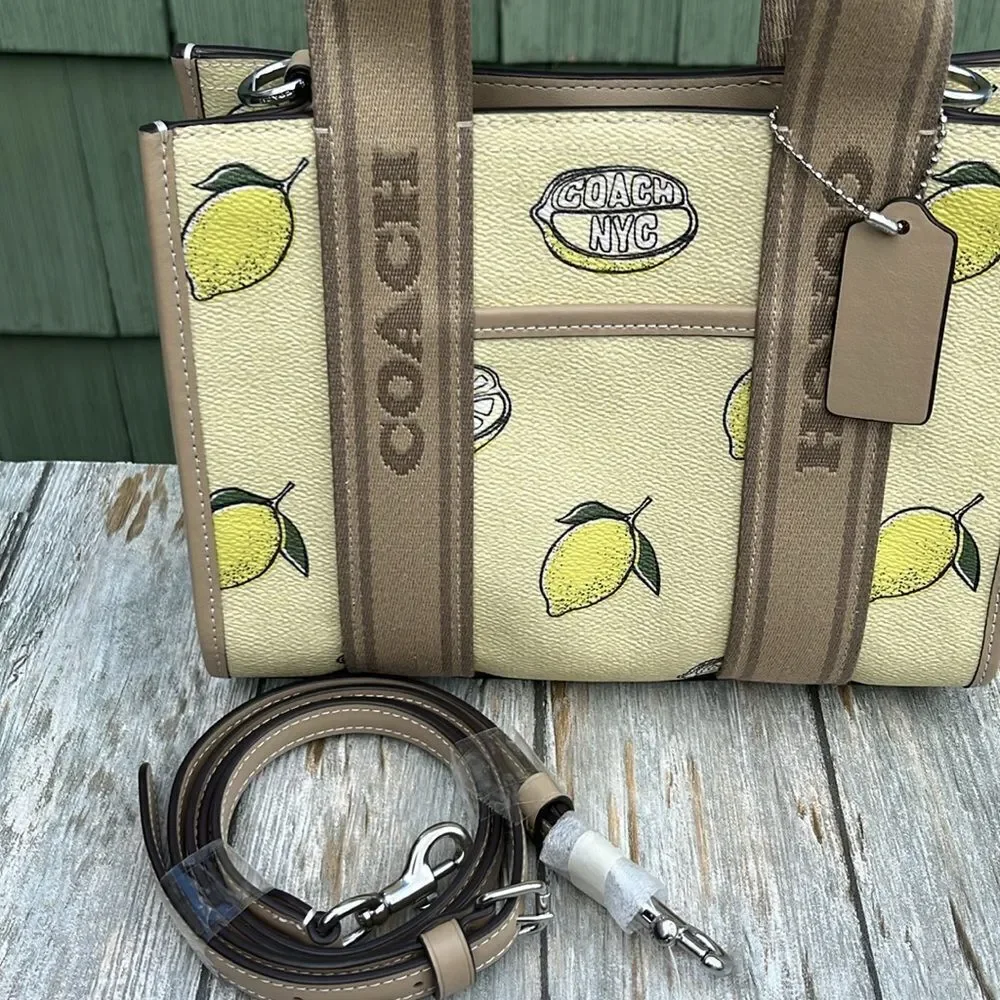 Coach printed coated