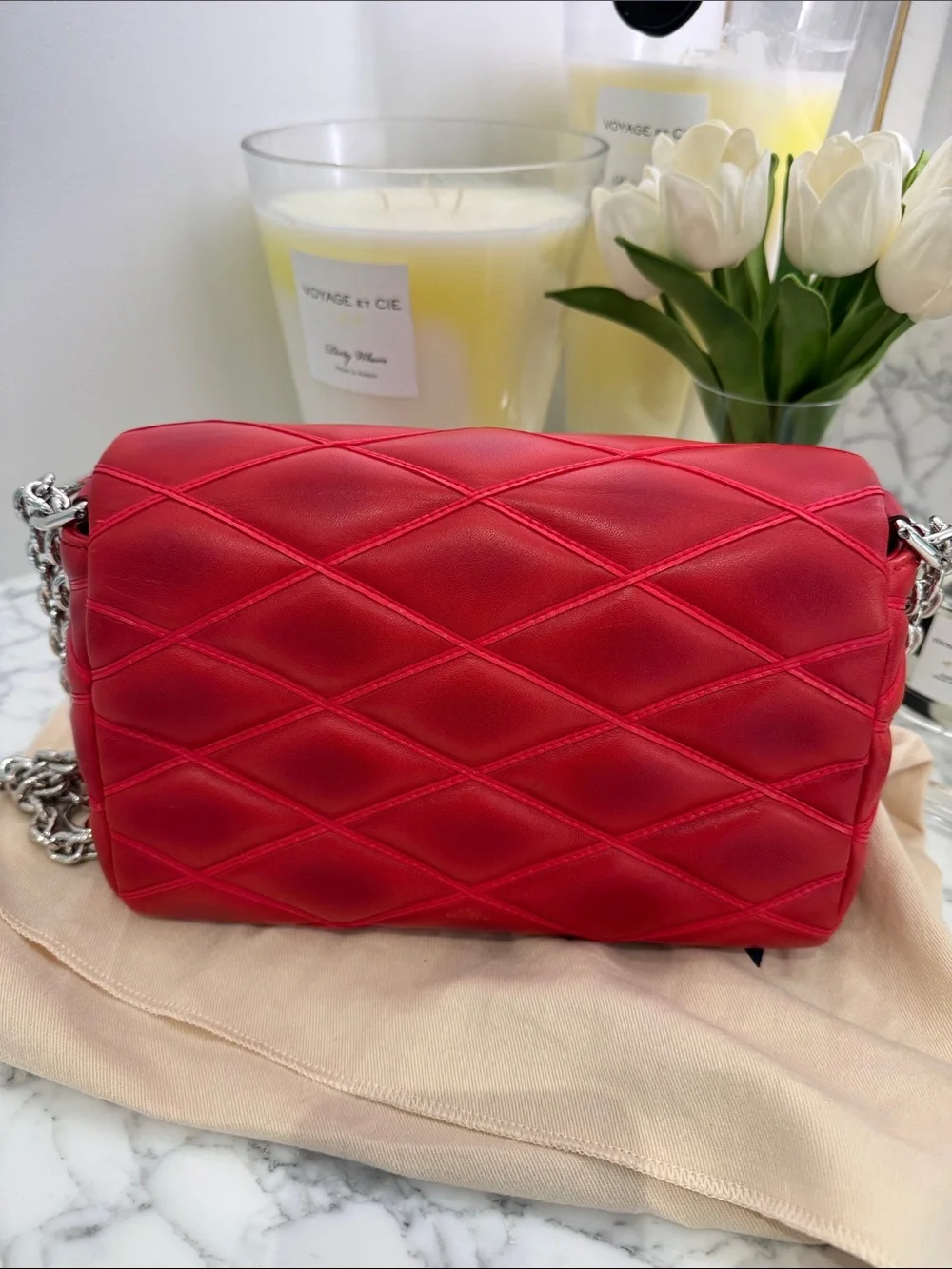 Louis Vuitton sleek quilted