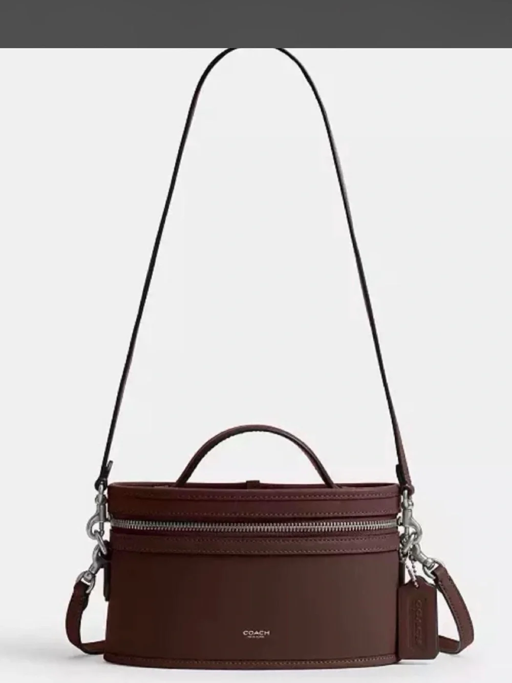 Coach compact leather