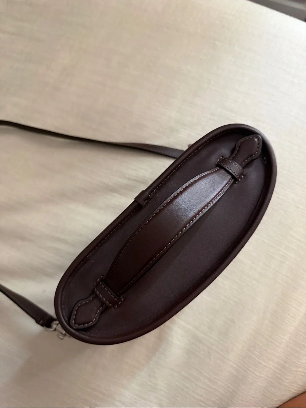 Coach compact leather