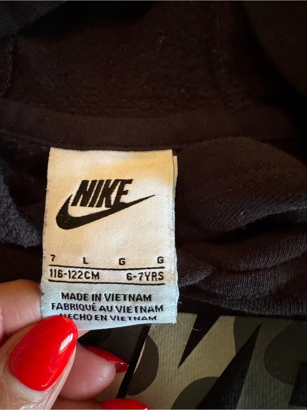 Nike black hoodie