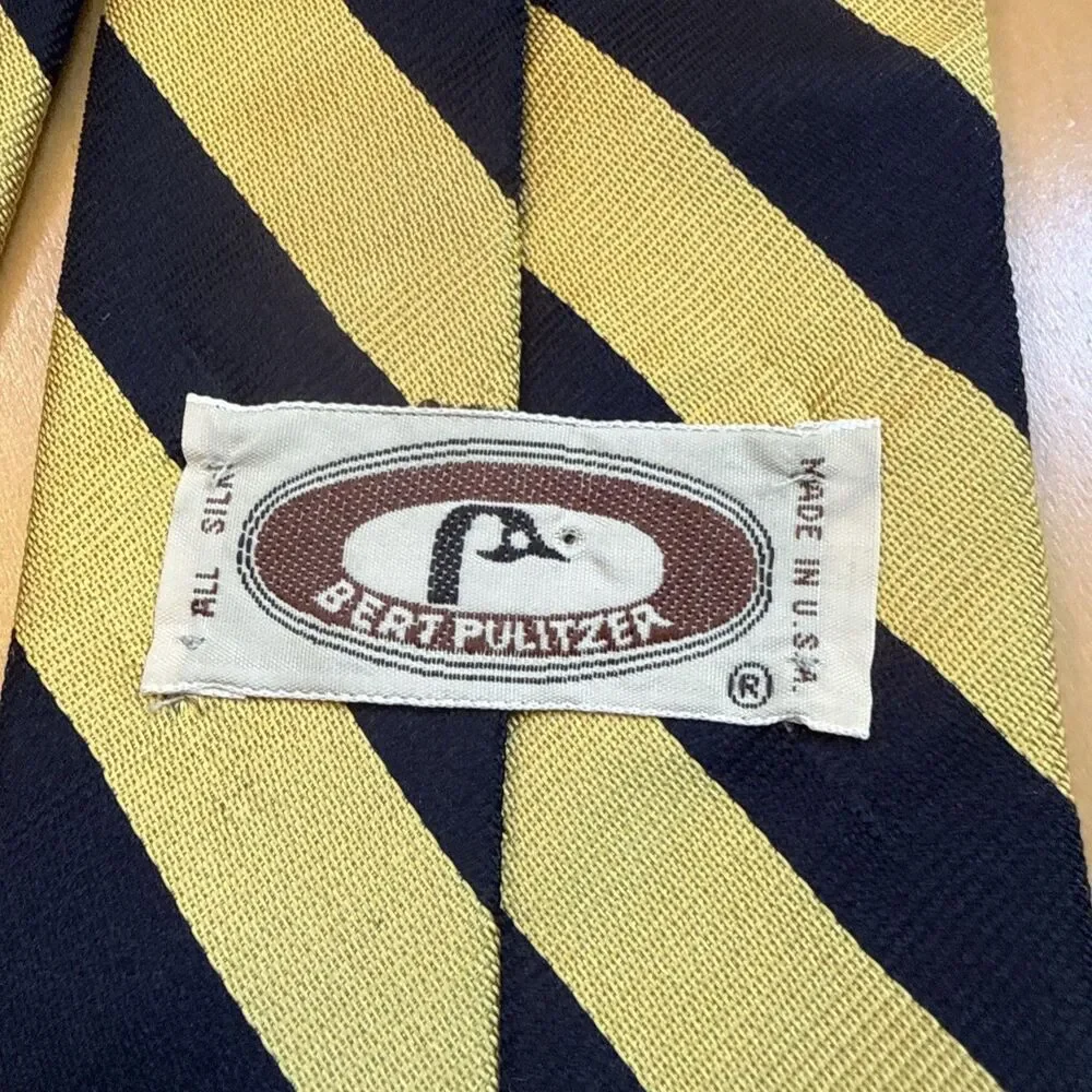 Bert Pulitzer yellow striped