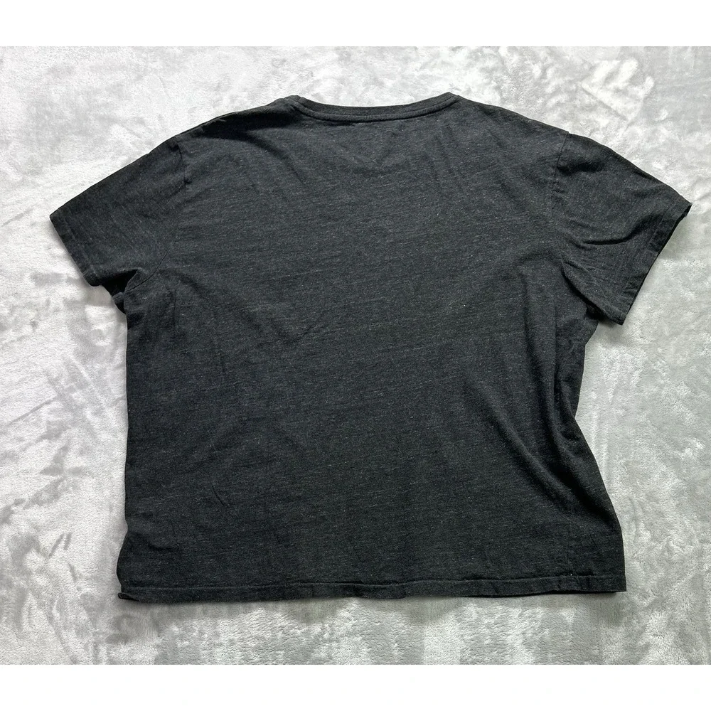 Polo Ralph Lauren Shirt Men's Size XXL Heather Black Short Sleeve Casual Cotton
