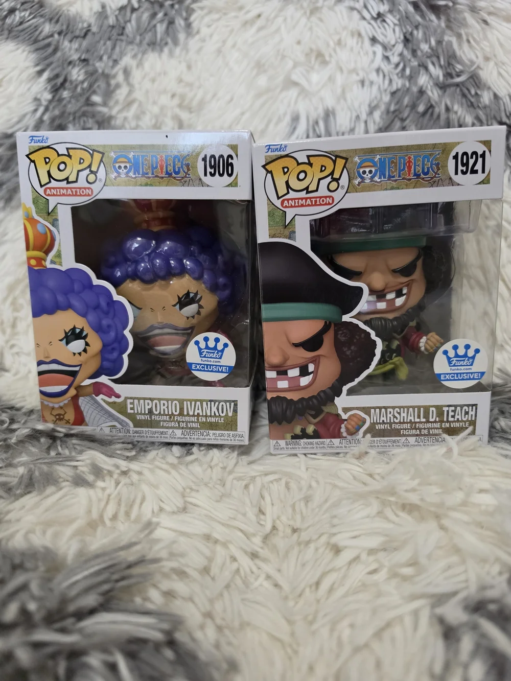 Funko Pop! One Piece Emporio Ivankov & Marshall D. Teach Duo (2-Pack)