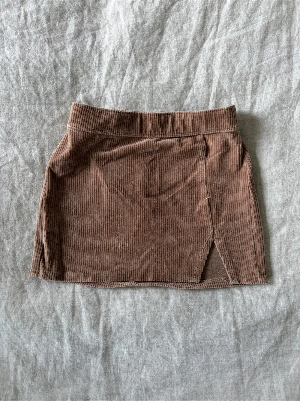 abercrombie kids brown corduroy skirt
