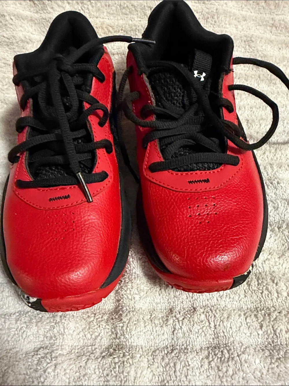 Under Armour bold leather
