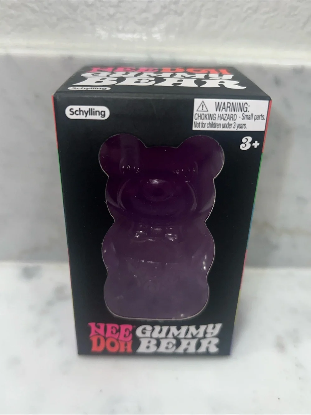 NeeDoh Gummy Bear - Groovy Grape