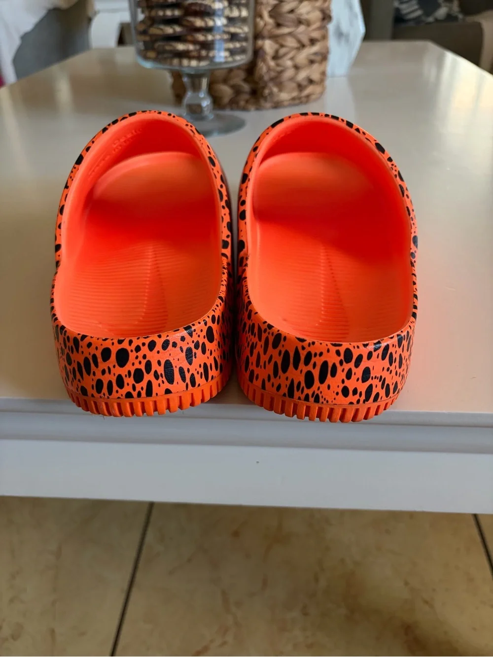 Nike logo orange