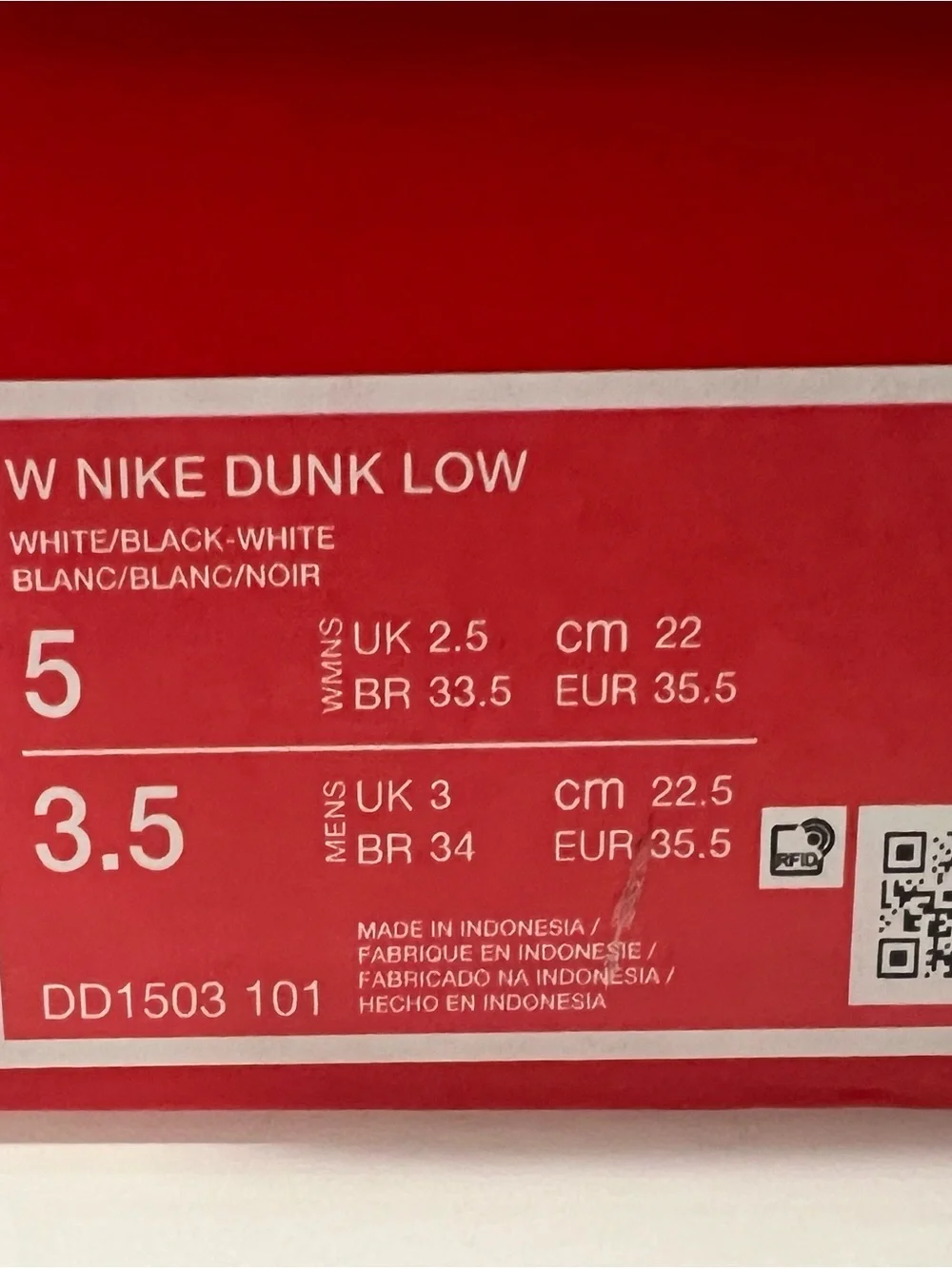 Nike new box