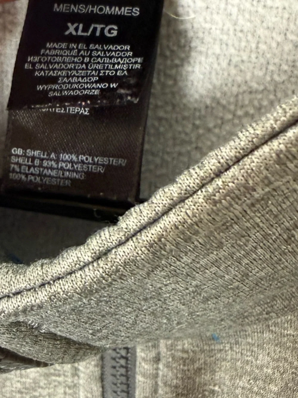 The North Face light gray