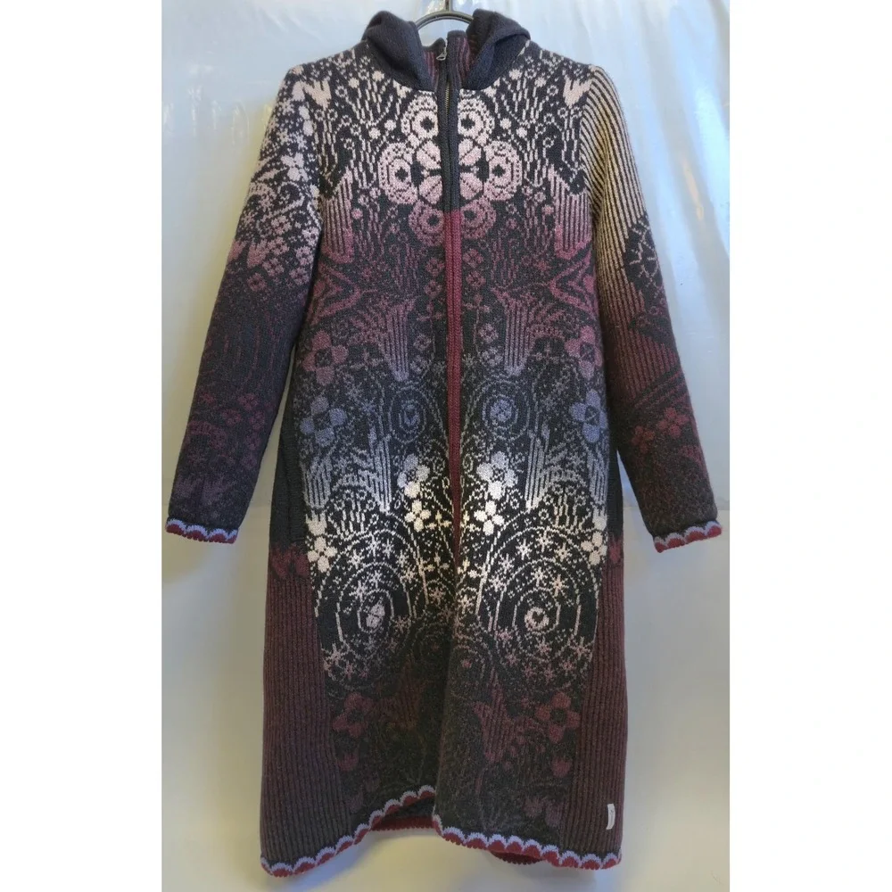 Kauni Wool Coat Cardigan 