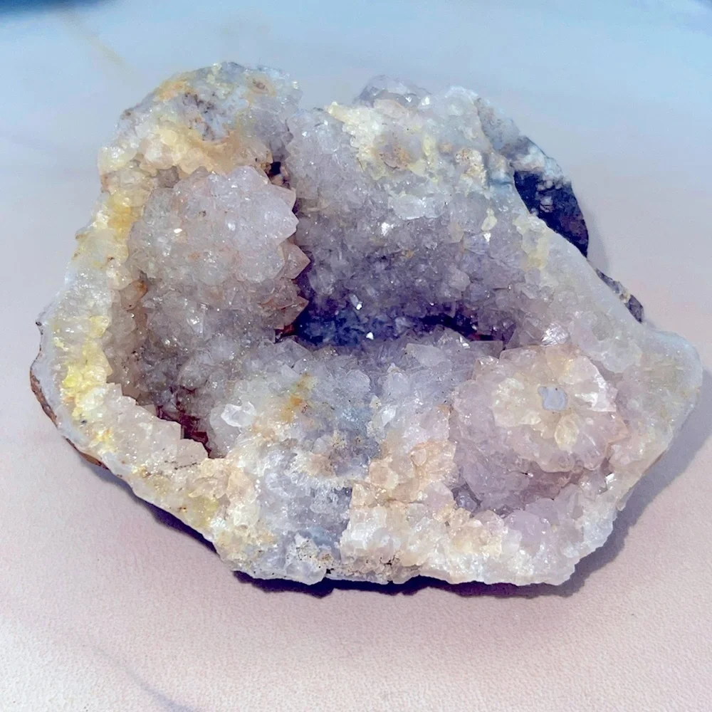 Crystal Calcite Quartz Geode Natural Stone