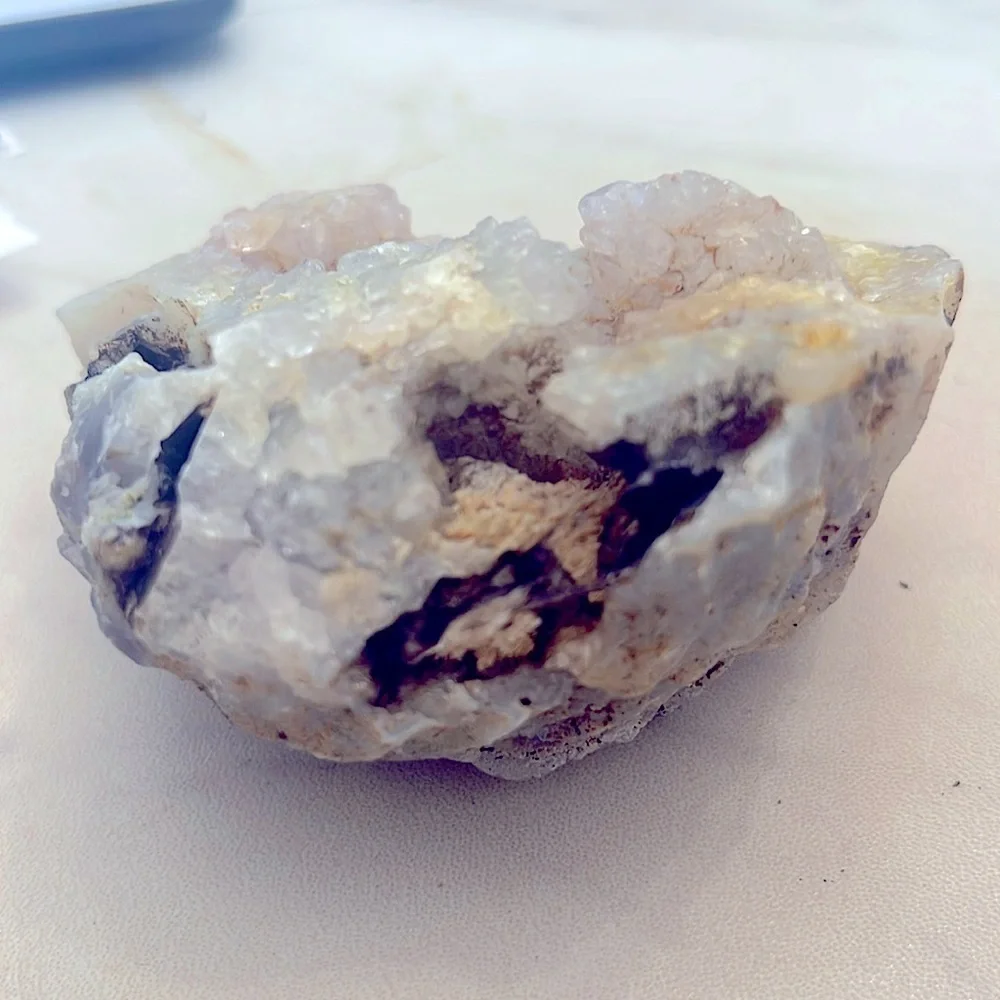 Crystal Calcite Quartz Geode Natural Stone