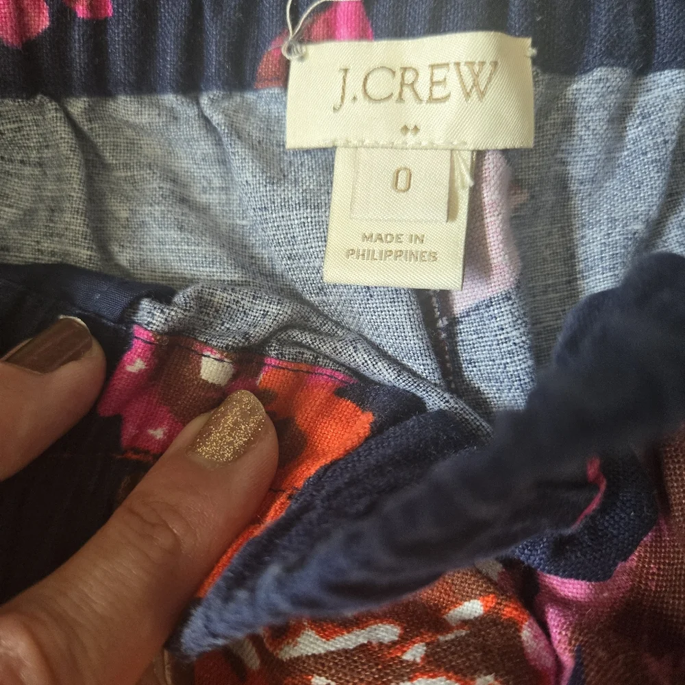 J. Crew crew navy