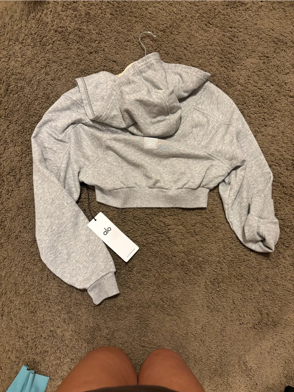 ALO Yoga cropped hoodie