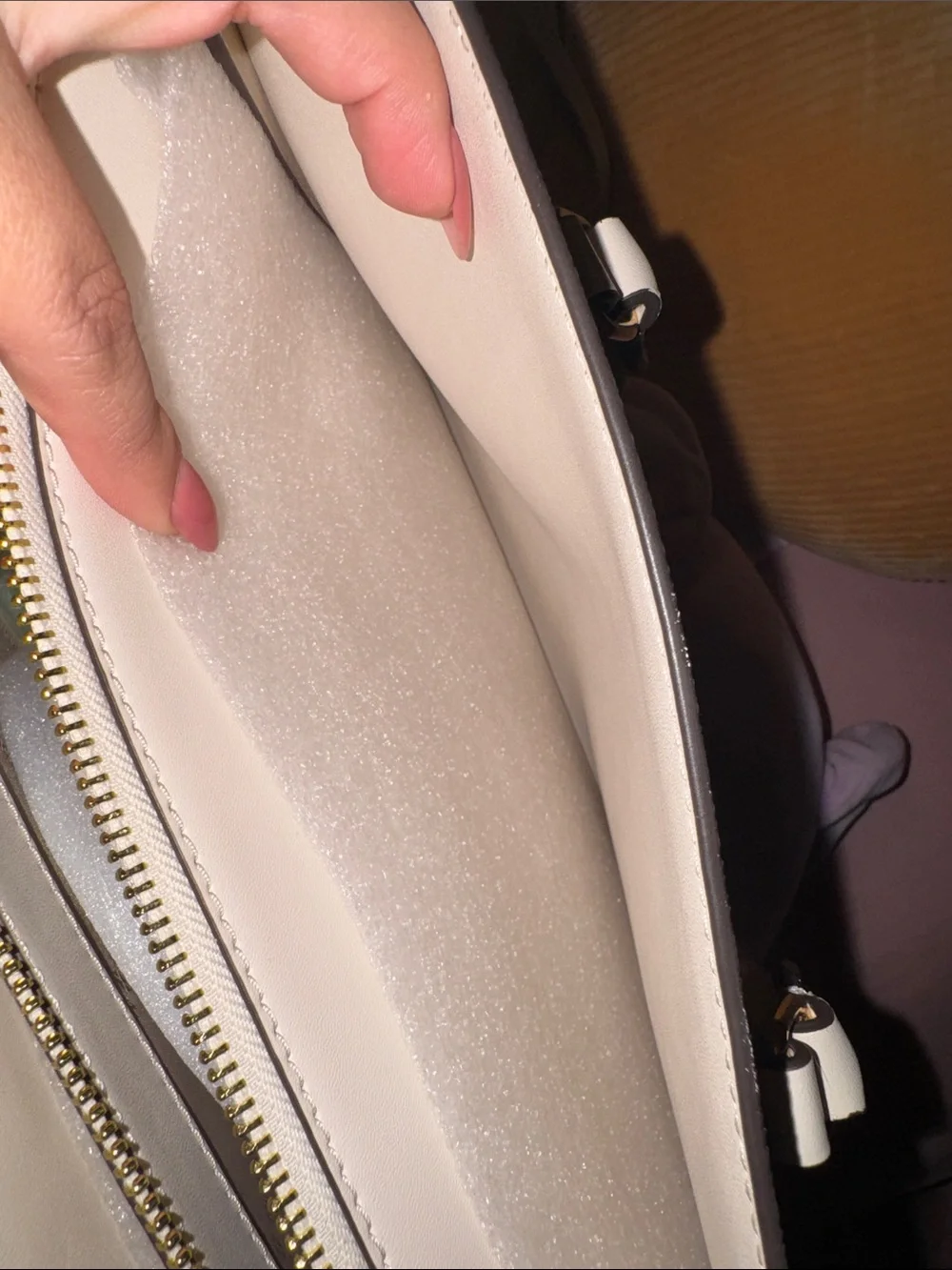 Michael Kors outfits cream structured