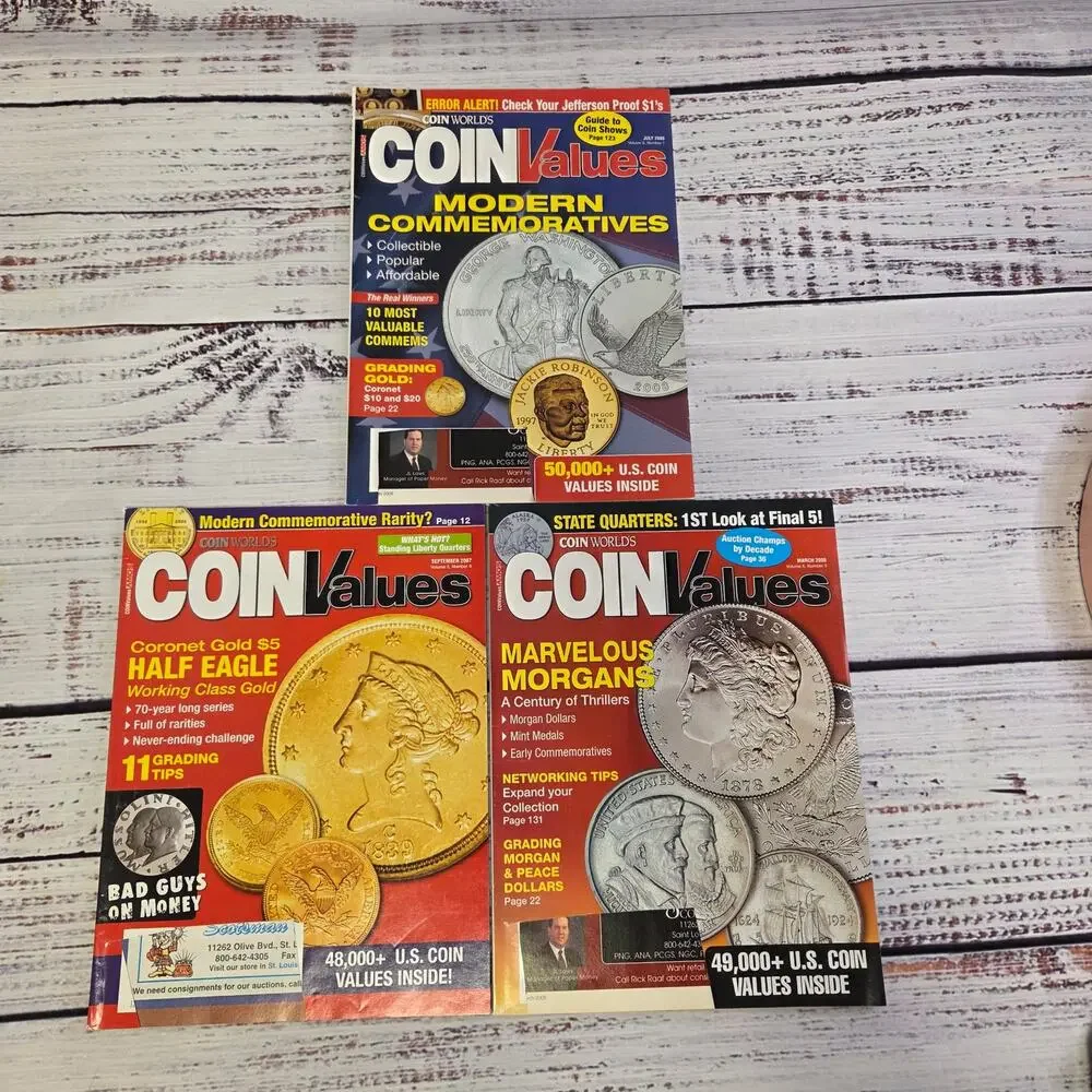 Coin Values lot issues