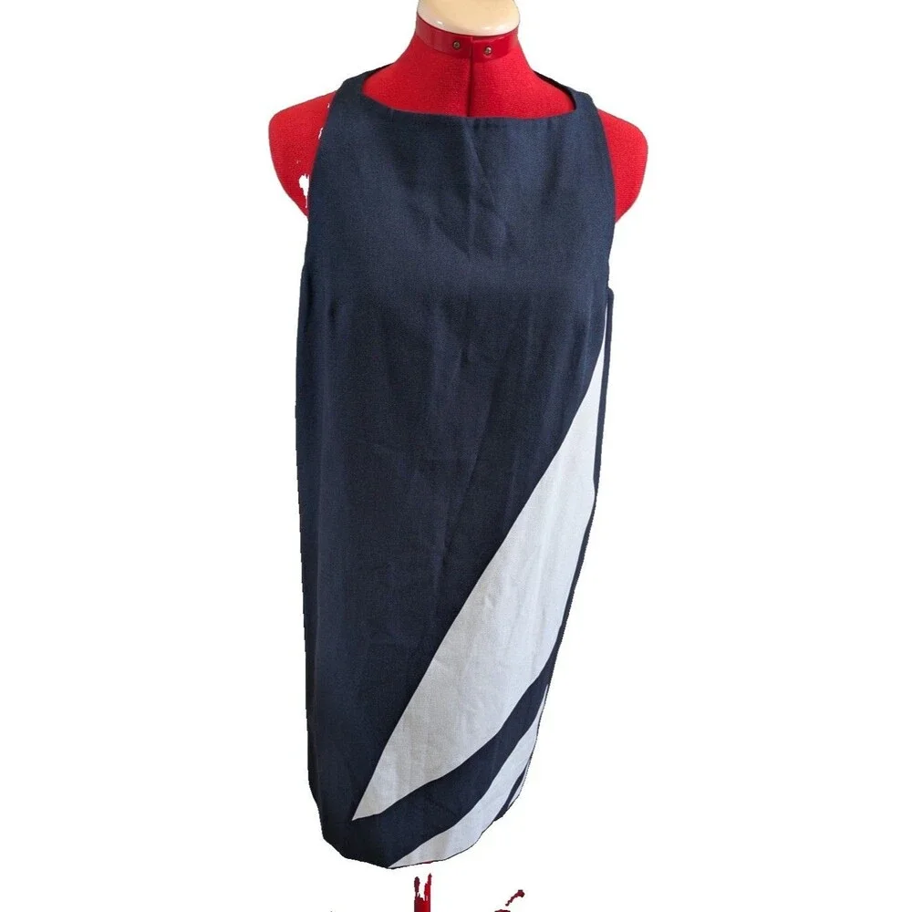 Michael Kors Collection Premium Blue Vintage Dress Size 8
