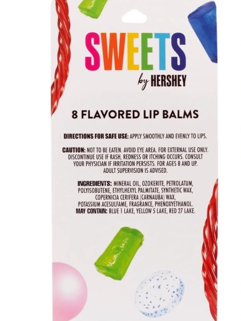 hershey set colorful
