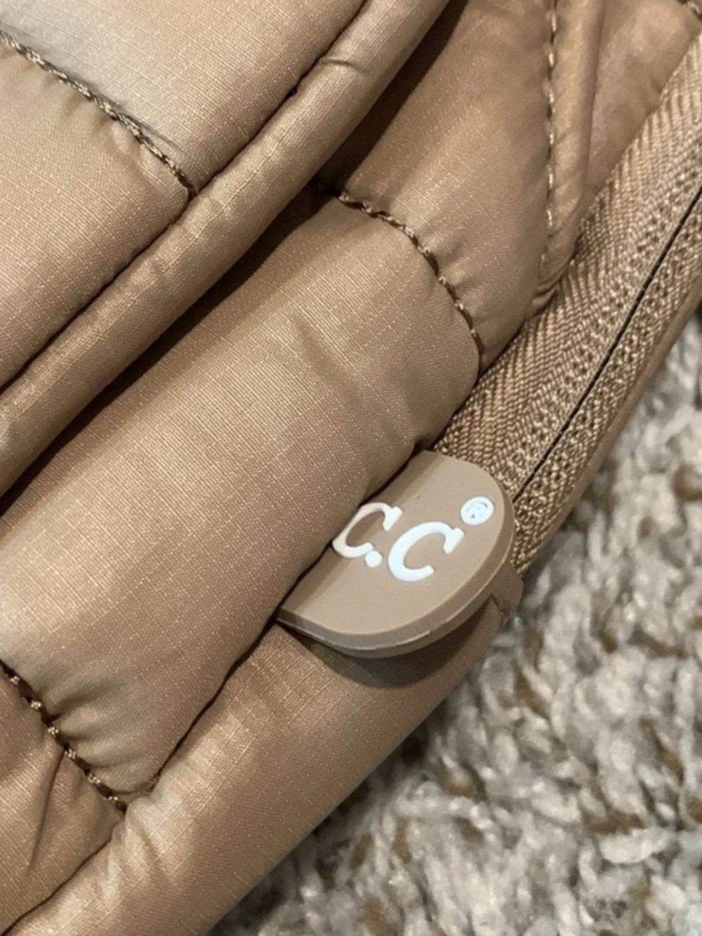 C.C puffer padded