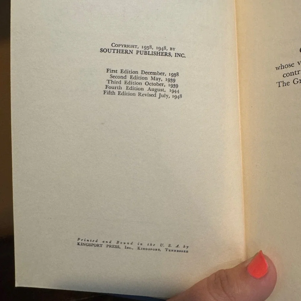 Southern Publishers featuring perspective interpretation