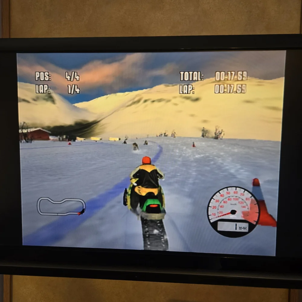 Sony thrilling snow