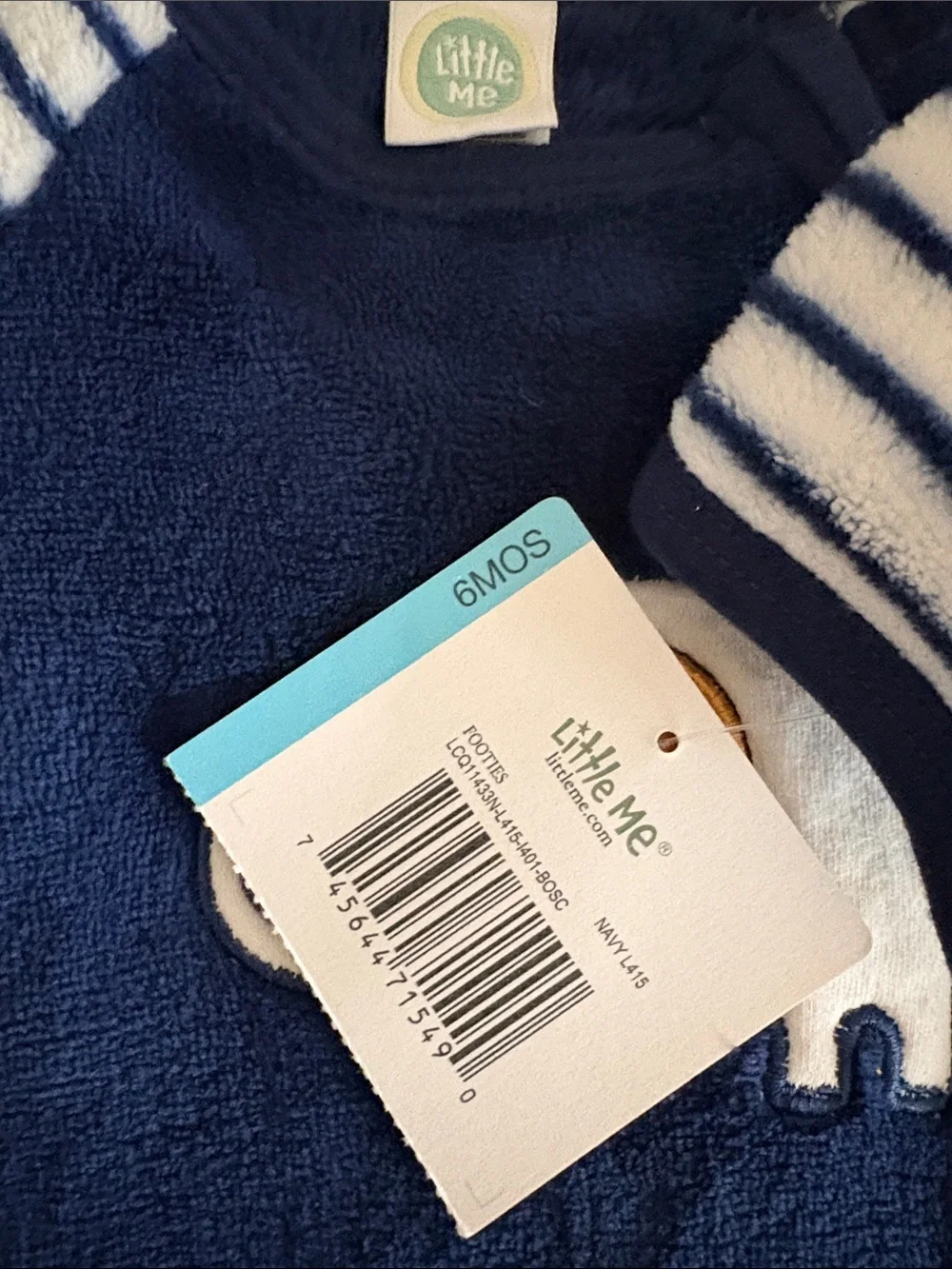 Little Me soft navy