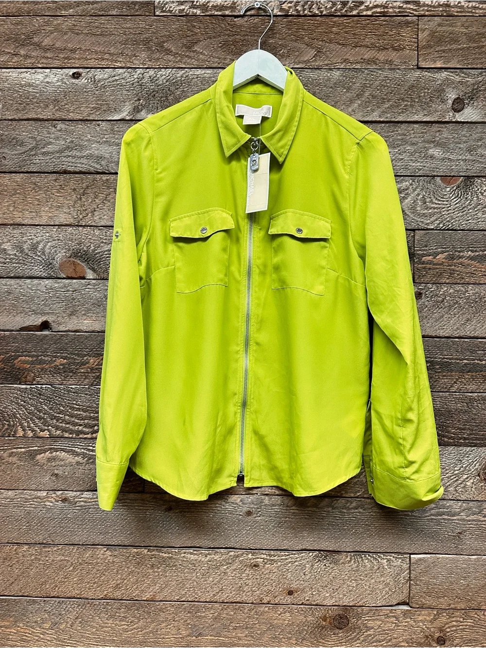 Michael Kors bright chartreuse