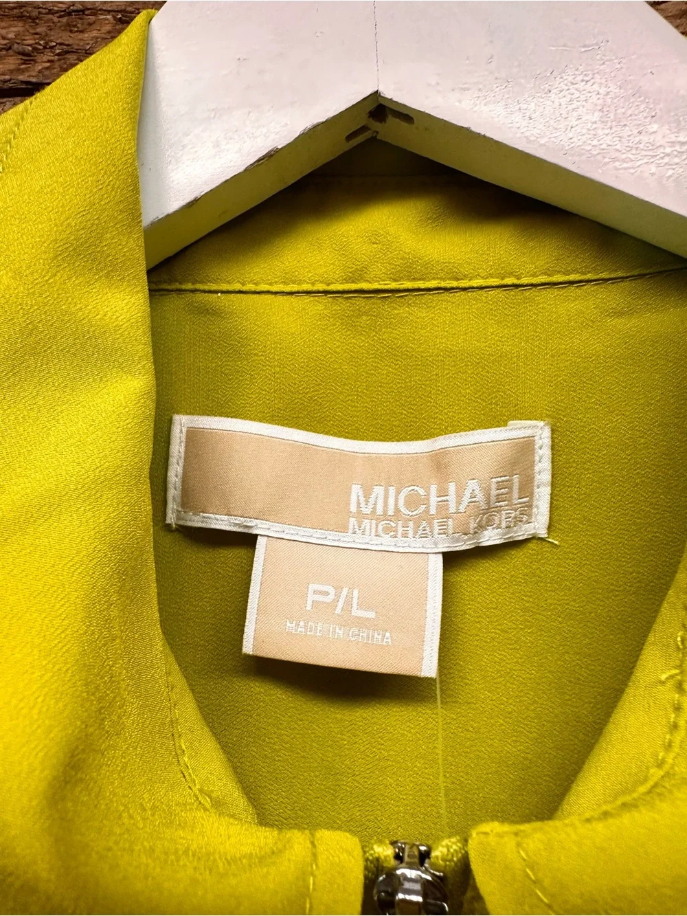 Michael Kors bright chartreuse