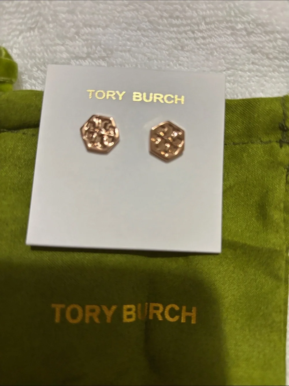 Tory Burch rose gold