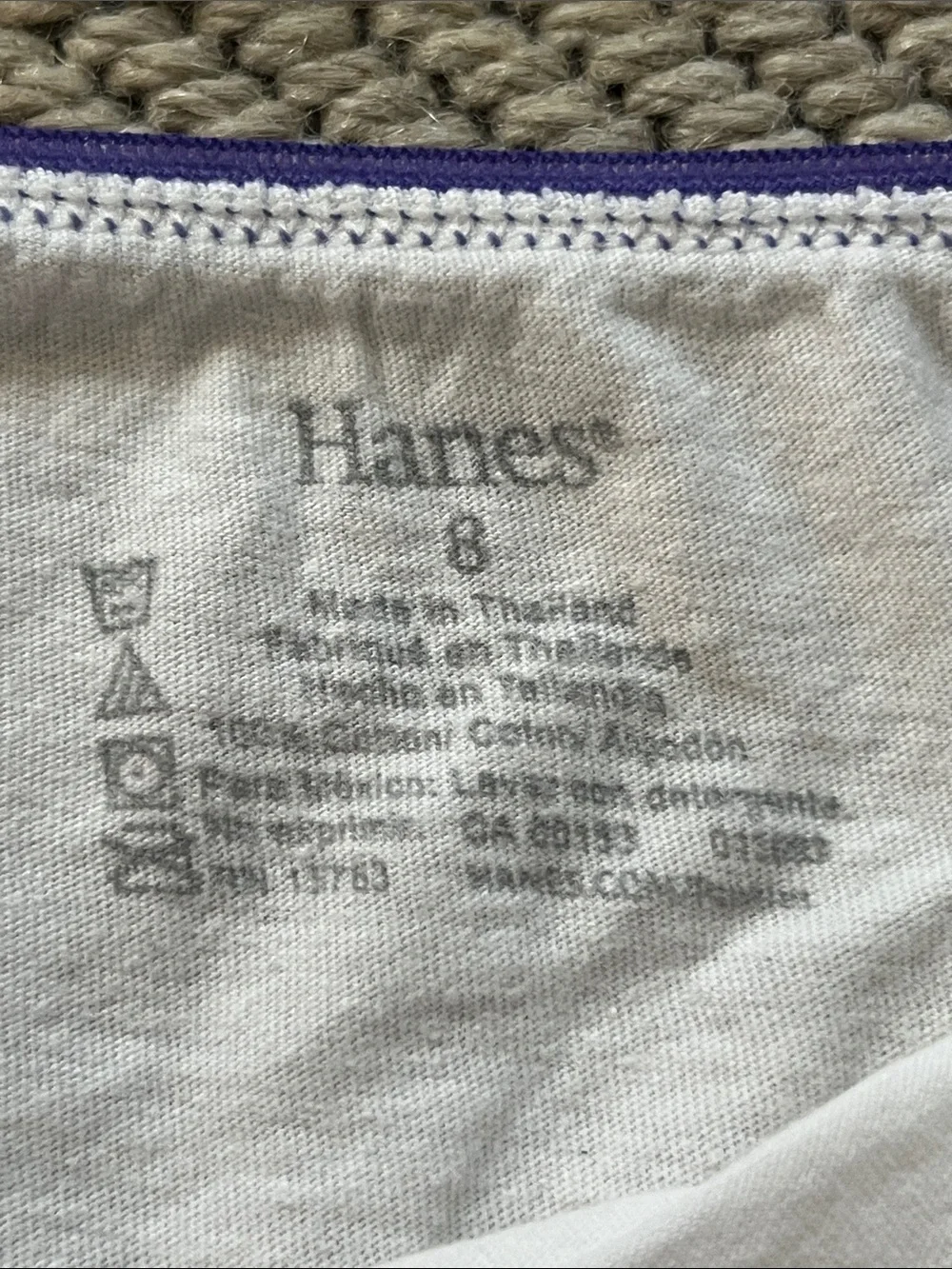 Hanes soft cotton