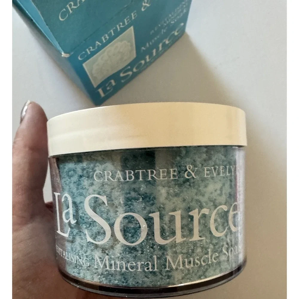 Crabtree & Evelyn La Source Revitalizing Mineral Muscle Soak Dead Sea Salts Bath