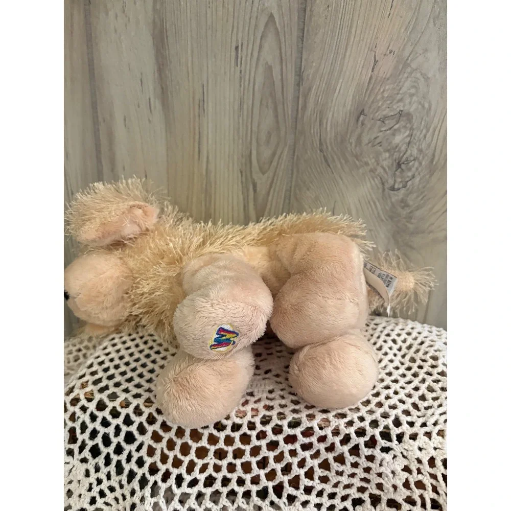 Ganz Webkinz Golden Retriever Plush Tan Shaggy Dog Stuffed Animal W Logo HS012