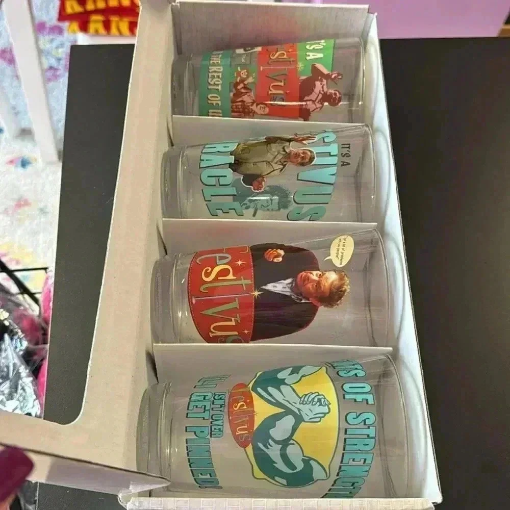 seinfeld glassware set