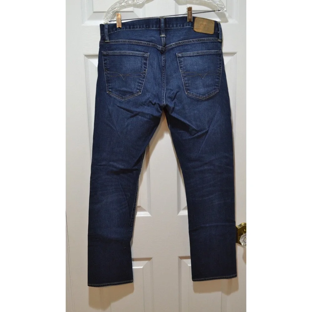 Polo Ralph Lauren Men's Varick Slim Straight Blue Jeans, Size 33X30