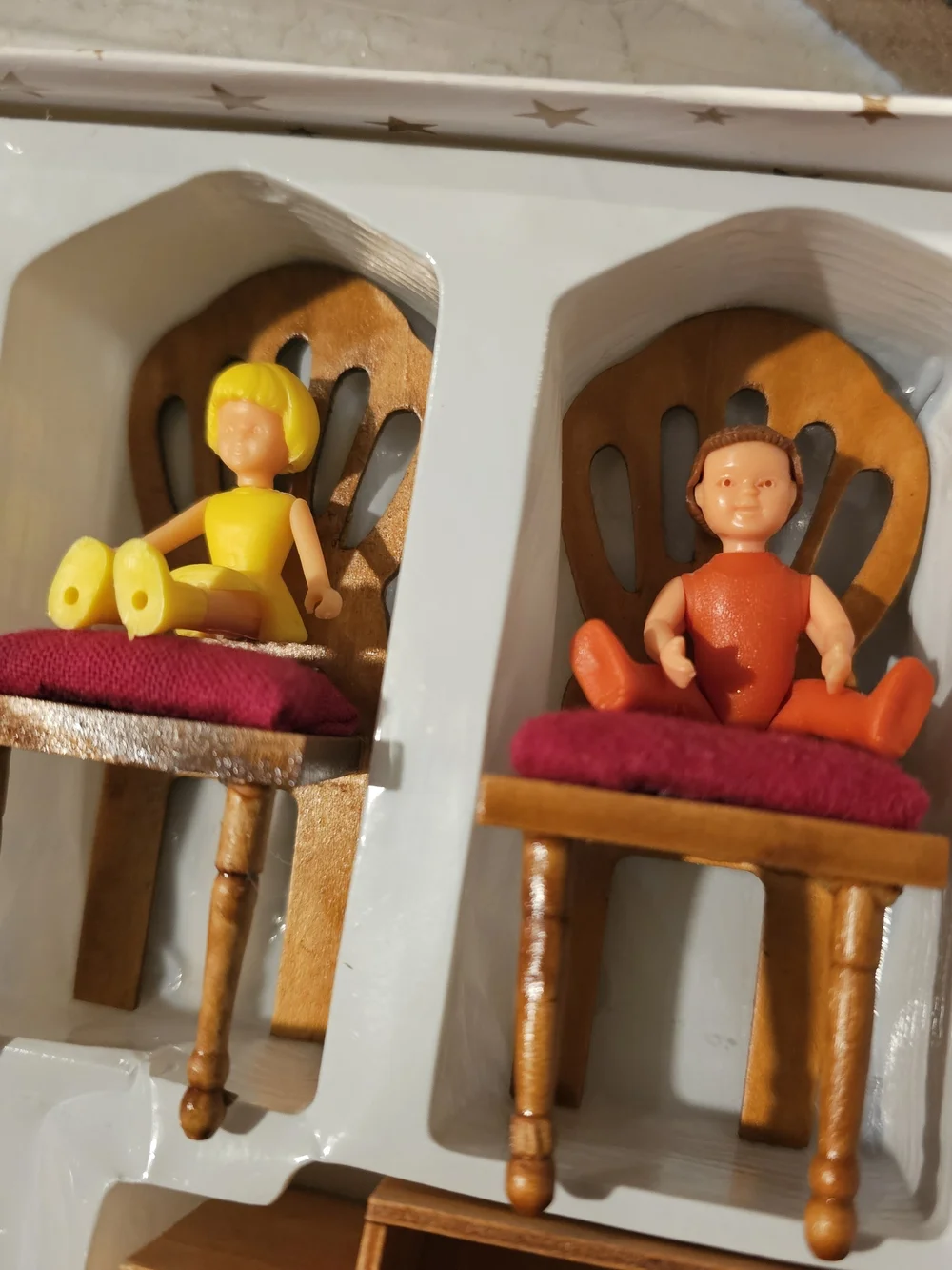Handmade miniature doll