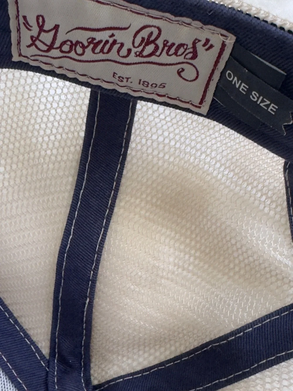 Goorin Bros trucker hat