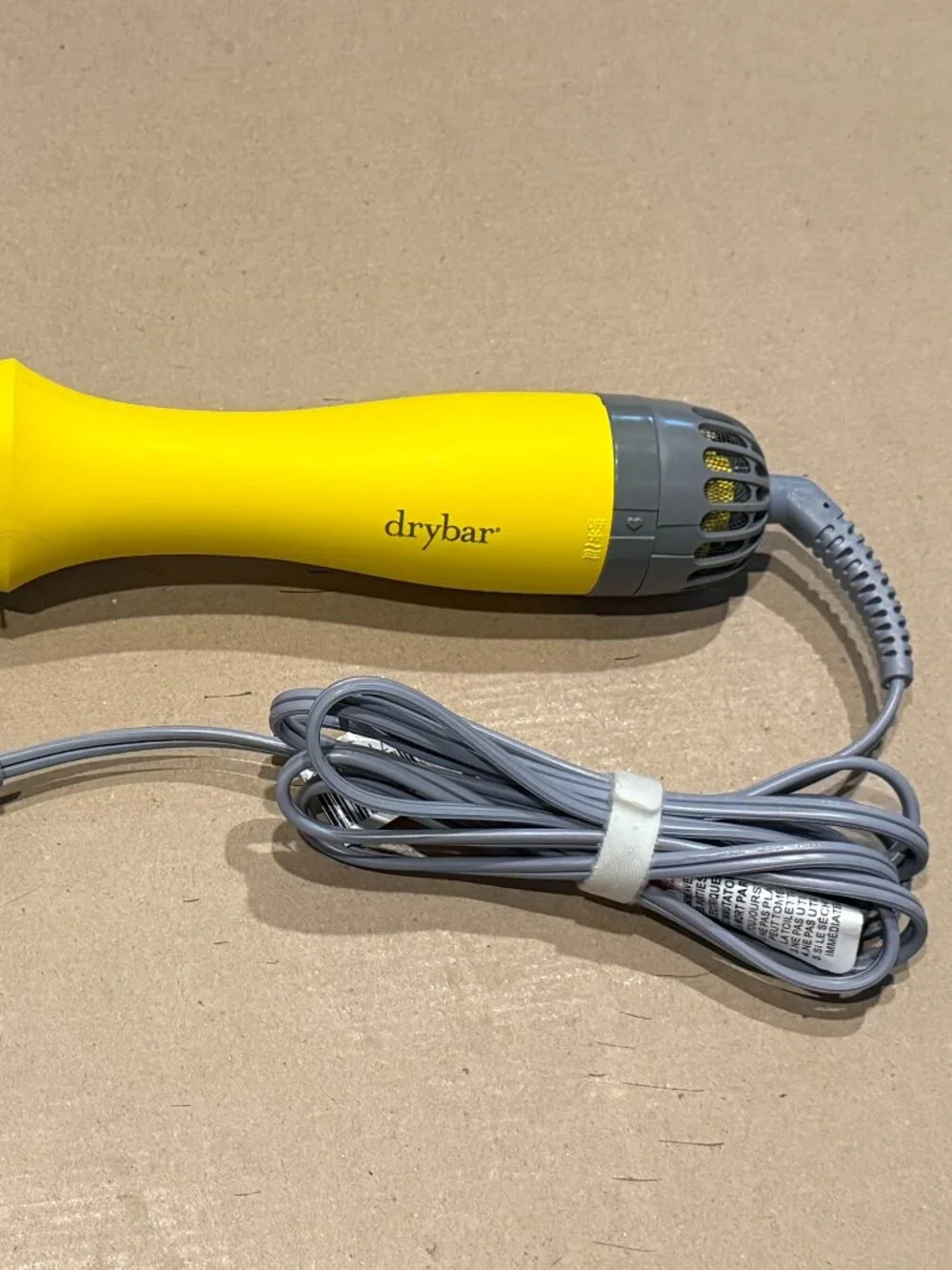 Drybar yellow oval