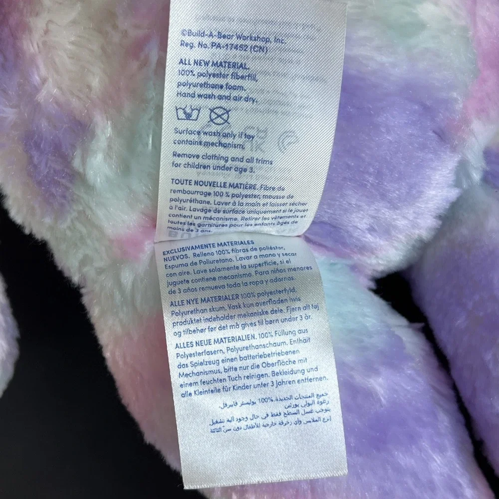 Build-A-Bear no or stains
