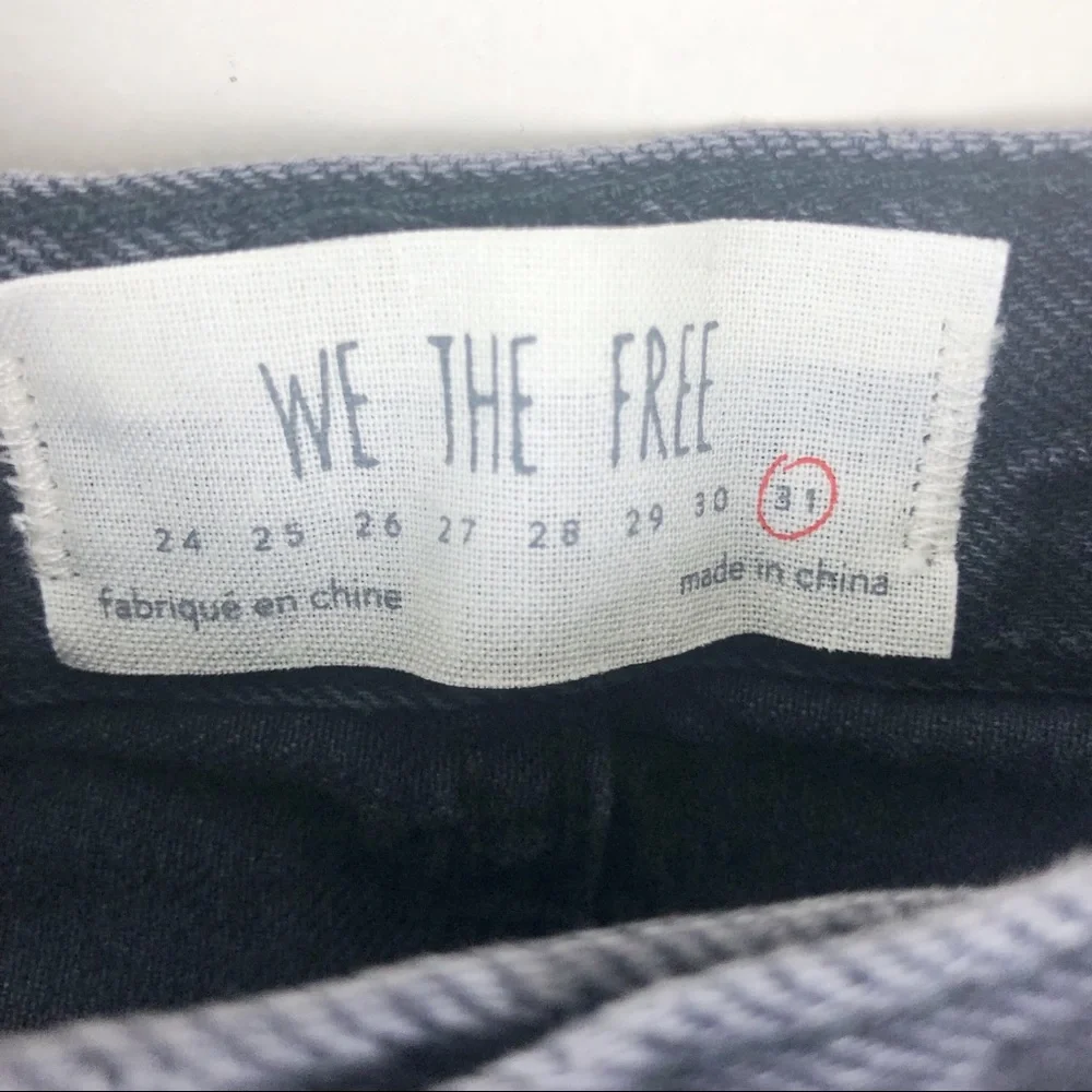 Free People distressed jeans