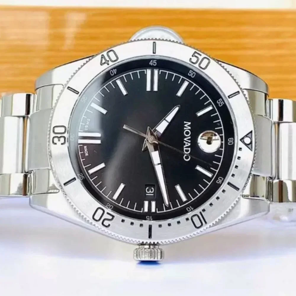 Movado Sport Silver Tone Men's Watch