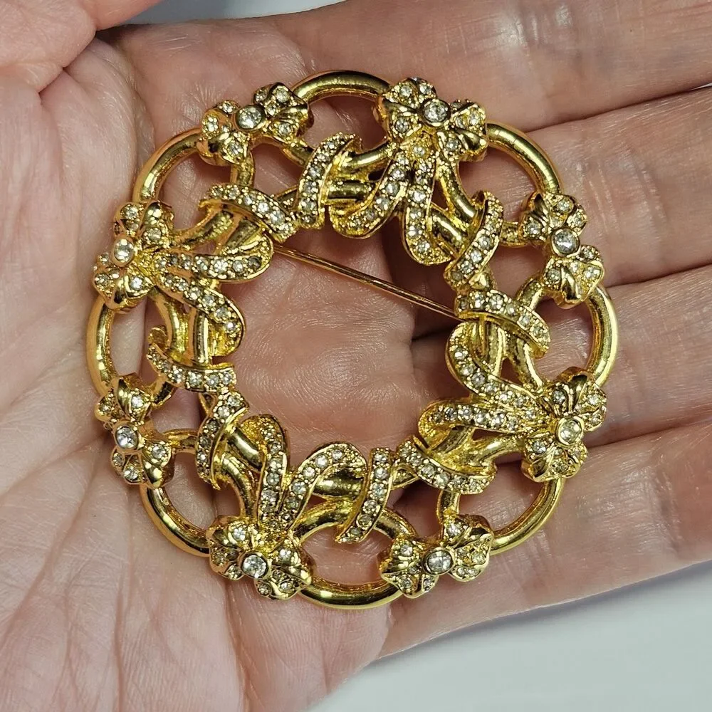 Monet vintage gold